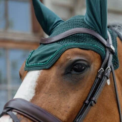 Wellington Fly Veil Velvet Pearls UK | Just Equine