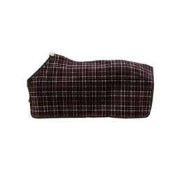Kentucky Horsewear Fleece Rug Heavy Check Printing Brown UK | Just Equine -Horse Haven Shop 52147 55