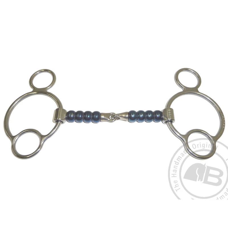 Bomber Bits Cherry Roller 2.5 Ring Snaffle UK | Just Equine 1 Bomber Bits Cherry Roller 2.5 Ring Snaffle UK | Just Equine