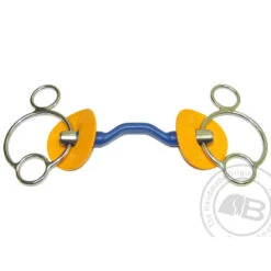 Bombers Blue Bit 2.5 Ring UK | Just Equine
