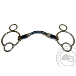 Bombers Bit Happy Tongue 2.5 Ring Gag UK | Just Equine
