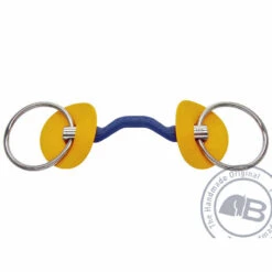Bombers Bit Blue Loose Ring UK | Just Equine