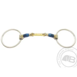 Bombers Bits Loose Ring BC45 Control Plate Sweet Iron Bit UK | Just Equine