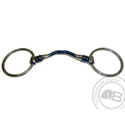 Bombers Bit Loose Ring Happy Tongue Cherry Roller UK | Just Equine