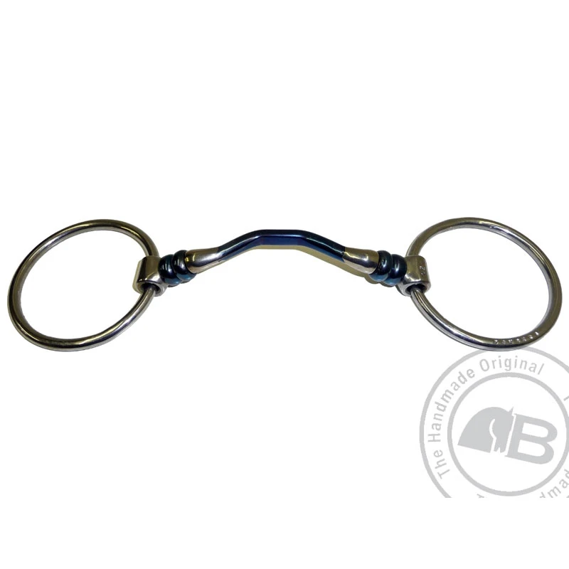 Bombers Bit Loose Ring Happy Tongue Cherry Roller UK | Just Equine 1 Bombers Bit Loose Ring Happy Tongue Cherry Roller UK | Just Equine