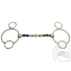 Bombers Bits Twisted Wire Buster Roller 2.5 Ring UK | Just Equine