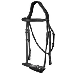 Dy'on New English Collection Adjustable Drop Noseband Bridle UK | Just Equine 7 Dy'on New English Collection Adjustable Drop Noseband Bridle UK | Just Equine -Horse Haven Shop Drop Noseband Bridle Black