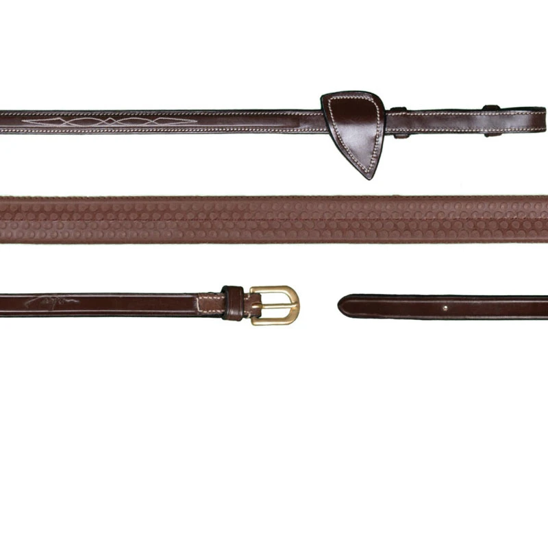 Dy'on Collection 5/8 Inch Rubber Reins UK | Just Equine 1 Dy'on Collection 5/8 Inch Rubber Reins UK | Just Equine