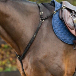 Dy'on Collection Fancy Breastplate With Bridge UK | Just Equine -Horse Haven Shop Dyon Collection Fancy Breastplate with Bridge Black