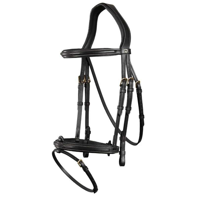 Dy'on Collection Flash Noseband Bridle UK | Just Equine 3 Dy'on Collection Flash Noseband Bridle UK | Just Equine - Image 3