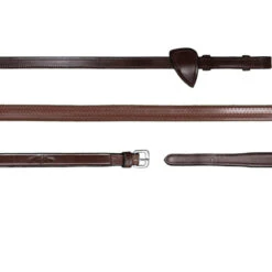 Dy'on New English Collection 1/2 Inch Rubber Reins UK | Just Equine