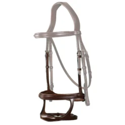 Dy'on New English Collection Double Noseband UK | Just Equine
