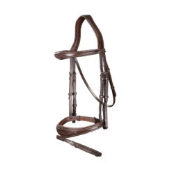 Dy'on US Collection Anatomic Flash Noseband Bridle UK | Just Equine 6 Dy'on US Collection Anatomic Flash Noseband Bridle UK | Just Equine -Horse Haven Shop Dyon US Collection Anatomic Flash Noseband Bridle Brown