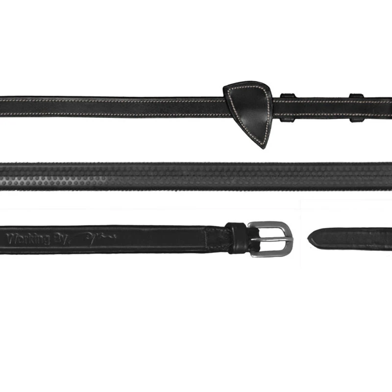 Dy'on Working Collection 1/2 Inch Rubber Reins UK | Just Equine 1 Dy'on Working Collection 1/2 Inch Rubber Reins UK | Just Equine