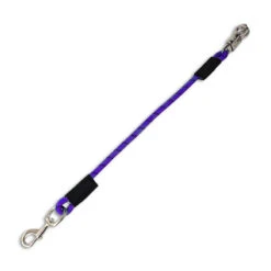 Elasticated Bungee Ties UK | Trailer Ties For Horses -Horse Haven Shop Elasticated Bungee Tie Purple