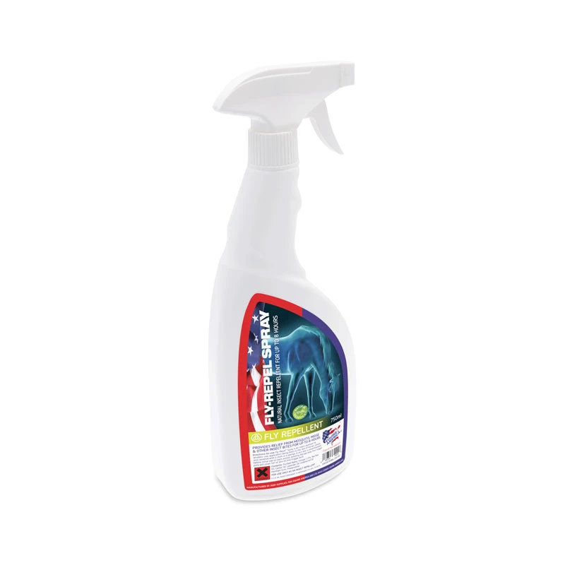 Equine America Fly Repel Spray 750ml UK | Just Equine 1 Equine America Fly Repel Spray 750ml UK | Just Equine