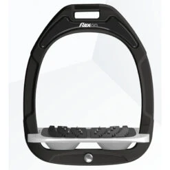No 1 For Comfort | Flex On Stirrups Black Grey Grey | Just Equine