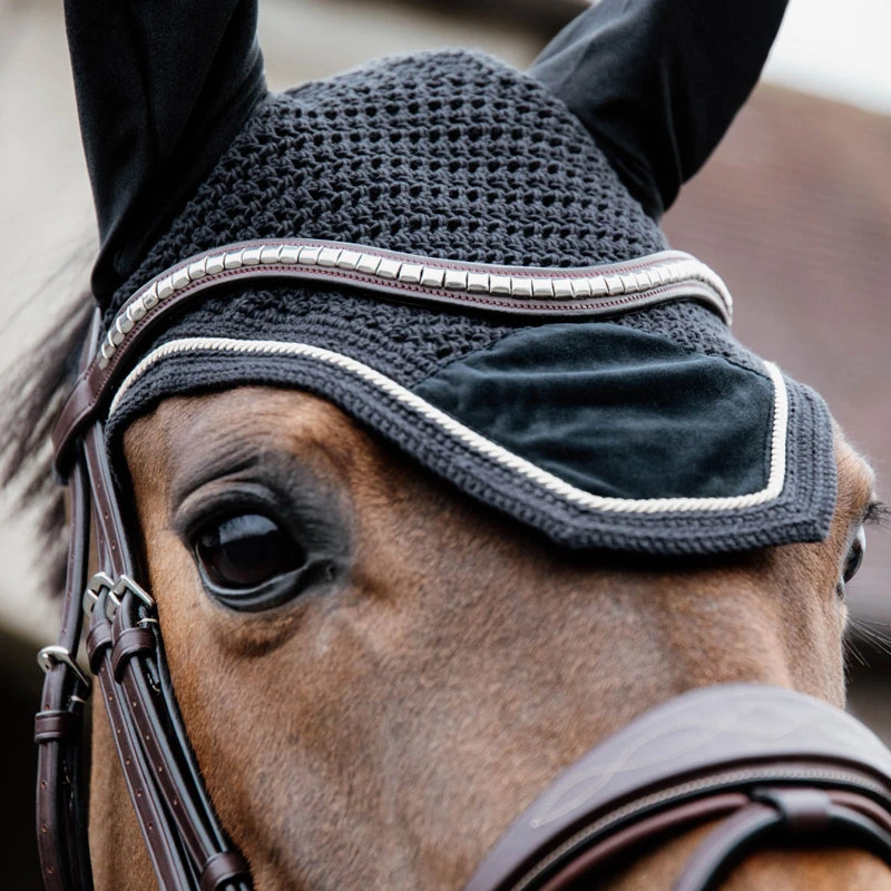 Fly Veil Wellington Basic Velvet UK | Just Equine 5 Fly Veil Wellington Basic Velvet UK | Just Equine - Image 5