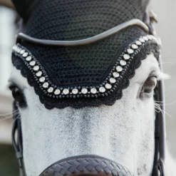 NEW Fly Veil Wellington Big Stone And Pearl UK | Just Equine 10 NEW Fly Veil Wellington Big Stone And Pearl UK | Just Equine -Horse Haven Shop Fly Veil Wellington Big Stone and Pearl Black scaled 1