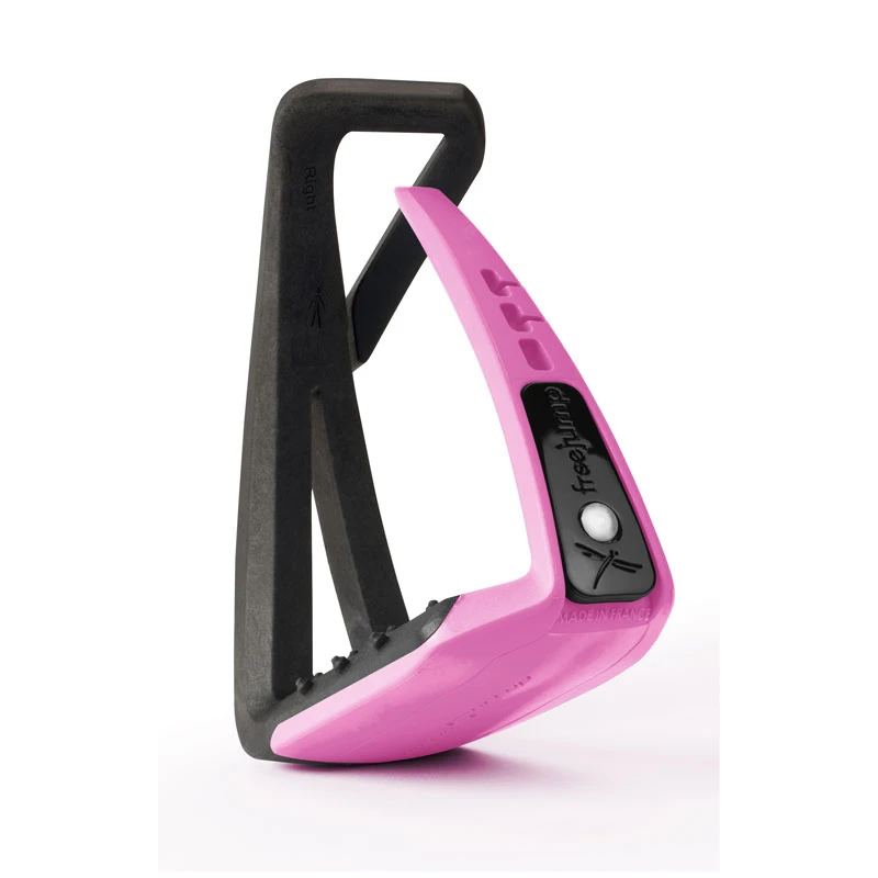 Freejump Childrens Stirrups Soft Up Lite - Pink UK | Just Equine 1 Freejump Childrens Stirrups Soft Up Lite - Pink UK | Just Equine