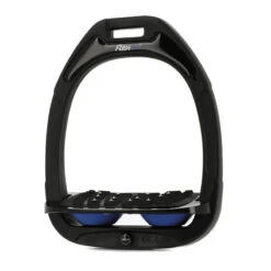 No1 Flex On Stirrups Black Black Blue UK | Just Equine