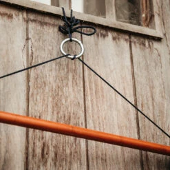 Grooming Deluxe Wooden Saddle Pad Hanger UK | Just Equine -Horse Haven Shop Grooming Deluxe Rug Rack4