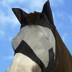 KM Elite Fly Mask Standard With Ears UK | Just Equine