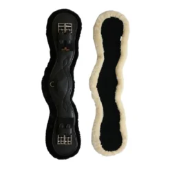 Kentucky Horsewear Sheepskin Anatomic Short Leather Girth UK | Just Equine