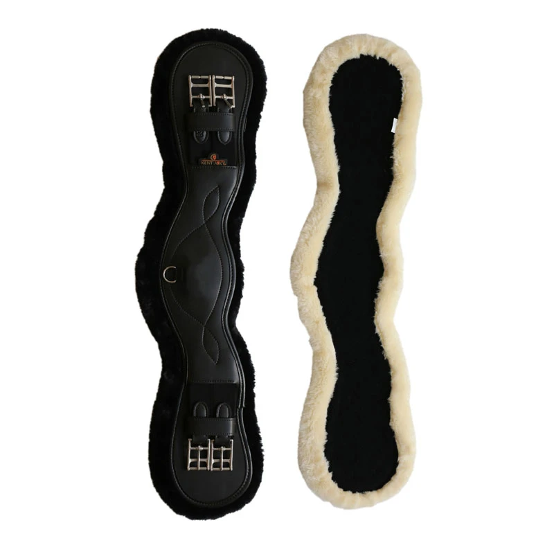 Kentucky Horsewear Sheepskin Anatomic Short Leather Girth UK | Just Equine 1 Kentucky Horsewear Sheepskin Anatomic Short Leather Girth UK | Just Equine