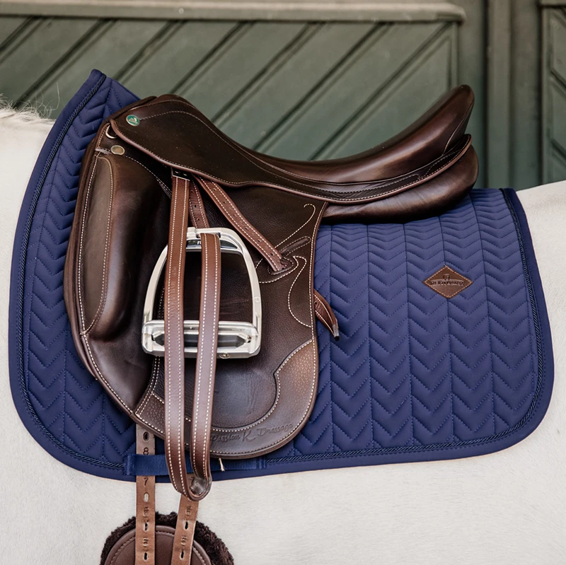 Kentucky Horsewear Dressage Saddle Pad Fishbone UK | Just Equine 1 Kentucky Horsewear Dressage Saddle Pad Fishbone UK | Just Equine
