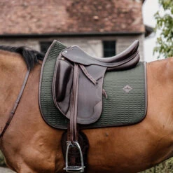 Colour Edition Leather Dressage Saddle Pad UK | Just Equine 11 Colour Edition Leather Dressage Saddle Pad UK | Just Equine -Horse Haven Shop Kentucky Horsewear Colour Edition Leather Dressage