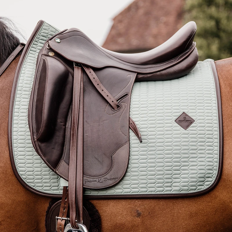 Colour Edition Leather Dressage Saddle Pad UK | Just Equine 2 Colour Edition Leather Dressage Saddle Pad UK | Just Equine - Image 2