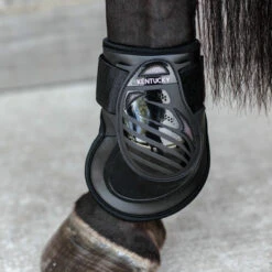 NEW Kentucky Horsewear Deep Fetlock Boots Air | Just Equine 11 NEW Kentucky Horsewear Deep Fetlock Boots Air | Just Equine -Horse Haven Shop Kentucky Horsewear Deep Fetlock Boots Air Black Side View scaled 1