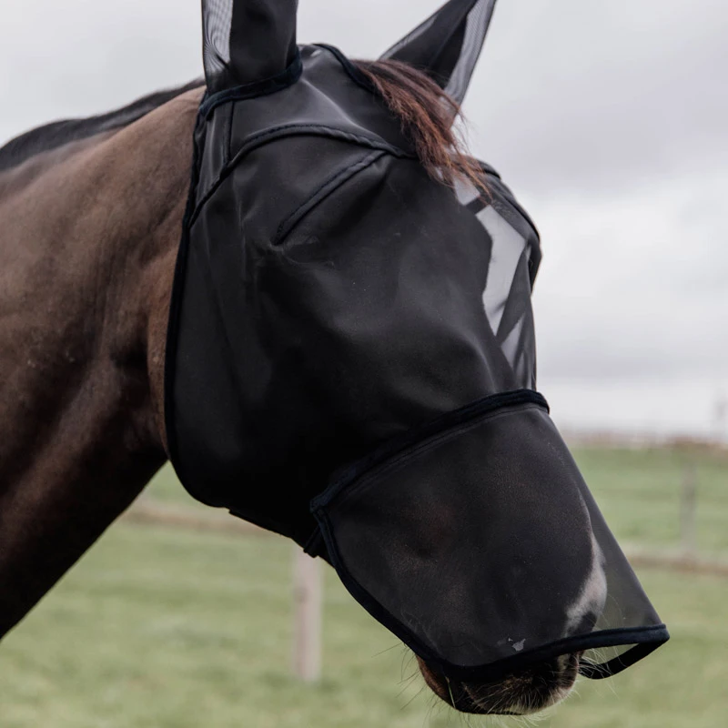 Kentucky Horsewear Fly Mask Classic With Ears And Nose UK | Just Equine 1 Kentucky Horsewear Fly Mask Classic With Ears And Nose UK | Just Equine