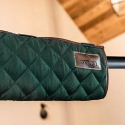 Kentucky Horsewear Stable Head Protector - Dark Green UK | Just Equine -Horse Haven Shop Kentucky Horsewear Head Protector Dark Green 1