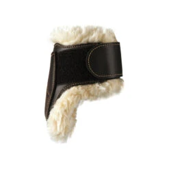 Kentucky Horsewear Leather Sheepskin Fetlock Boots UK | Just Equine -Horse Haven Shop Kentucky Horsewear Leather Sheepskin Fetlock Boots Black 2