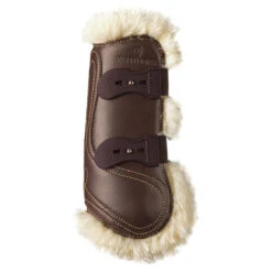 Kentucky Horsewear Leather Sheepskin Tendon Boots UK | Just Equine -Horse Haven Shop Kentucky Horsewear Leather Sheepskin Tendon Boot Brown