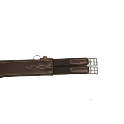 Kentucky Anatomic Leather Girth UK | Just Equine -Horse Haven Shop Kentucky Horsewear Leather Stud Girth Brown 4