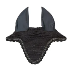 Kentucky Horsewear Long Fly Veil Stone And Pearl UK | Just Equine -Horse Haven Shop Kentucky Horsewear Long Fly Veil Stone and Pearl Grey 2