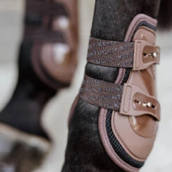 NEW Kentucky Horsewear Moonboots Air X UK | Just Equine -Horse Haven Shop Kentucky Horsewear Moonboots Air X Brown Front View