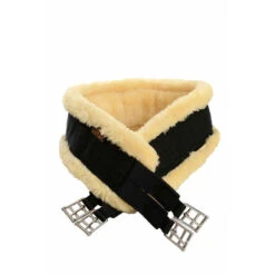Best Seller Kentucky Sheepskin Elasticated Girth UK | 9 Best Seller Kentucky Sheepskin Elasticated Girth UK | -Horse Haven Shop Kentucky Horsewear Sheepskin Girth Black
