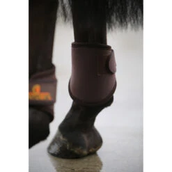 Kentucky Horsewear 3D Spacer Brushing Boots UK | Just Equine -Horse Haven Shop Kentucky Horsewear Turnout Boots 3D Spacer Brown Hind 1