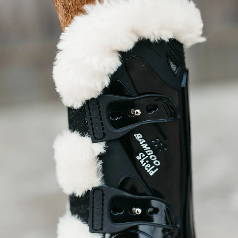 Kentucky Vegan Sheepskin Tendon Boots Bamboo Shield UK | 13 Kentucky Vegan Sheepskin Tendon Boots Bamboo Shield UK | - Image 13