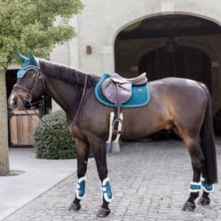 Kentucky Vegan Sheepskin Tendon Boots Bamboo Shield UK | 29 Kentucky Vegan Sheepskin Tendon Boots Bamboo Shield UK | -Horse Haven Shop Kentucky Horsewear Vegan Sheepskin Tendon Boots Elastic Emerald 3