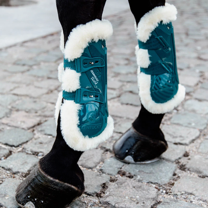 Kentucky Vegan Sheepskin Tendon Boots Bamboo Shield UK | 5 Kentucky Vegan Sheepskin Tendon Boots Bamboo Shield UK | - Image 5