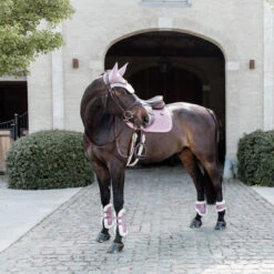 Kentucky Vegan Sheepskin Tendon Boots Bamboo Shield UK | 30 Kentucky Vegan Sheepskin Tendon Boots Bamboo Shield UK | -Horse Haven Shop Kentucky Horsewear Vegan Sheepskin Tendon Boots Elastic Pink 3