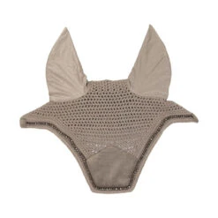 Wellington Fly Veil Velvet Pearls UK | Just Equine -Horse Haven Shop Kentucky Horsewear Velvet Fly Veil Pearls Beige