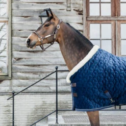 Kentucky Horsewear Velvet Show Rug - Navy UK | Just Equine -Horse Haven Shop Kentucky Horsewear Velvet Show Rug Navy 1 1
