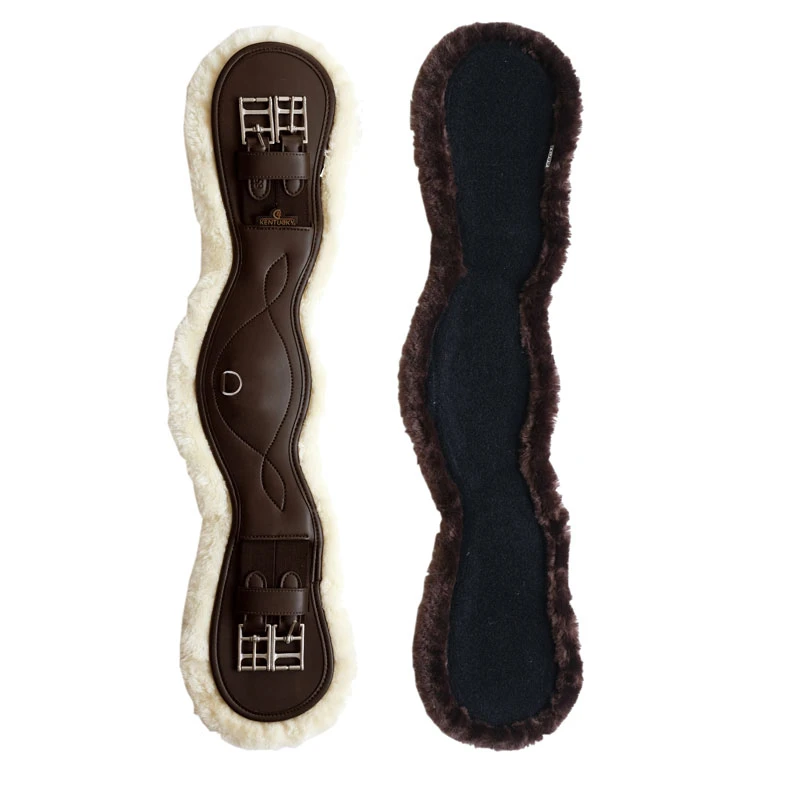 Kentucky Horsewear Sheepskin Anatomic Short Leather Girth UK | Just Equine 2 Kentucky Horsewear Sheepskin Anatomic Short Leather Girth UK | Just Equine - Image 2