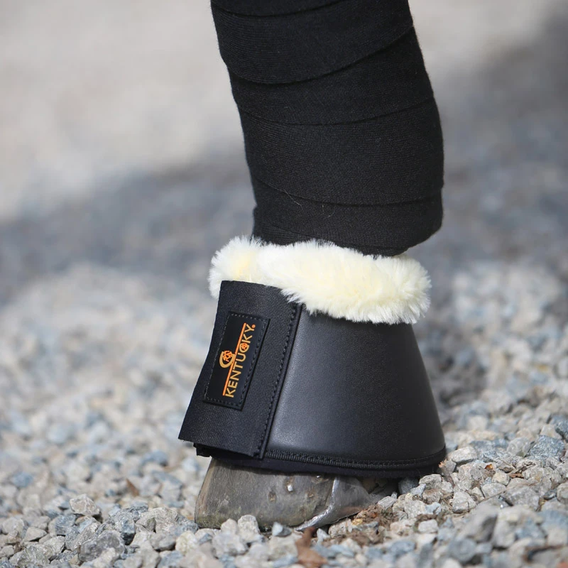 Sheepskin Leather Over Reach Boots UK | Just Equine 6 Sheepskin Leather Over Reach Boots UK | Just Equine - Image 6